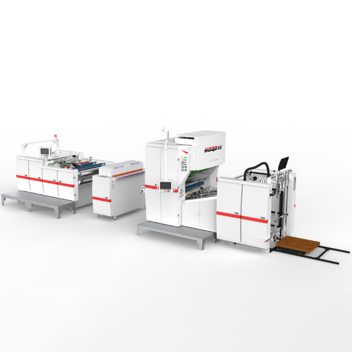 Avtomatik şaquli UV qurutma laminasiya maşını