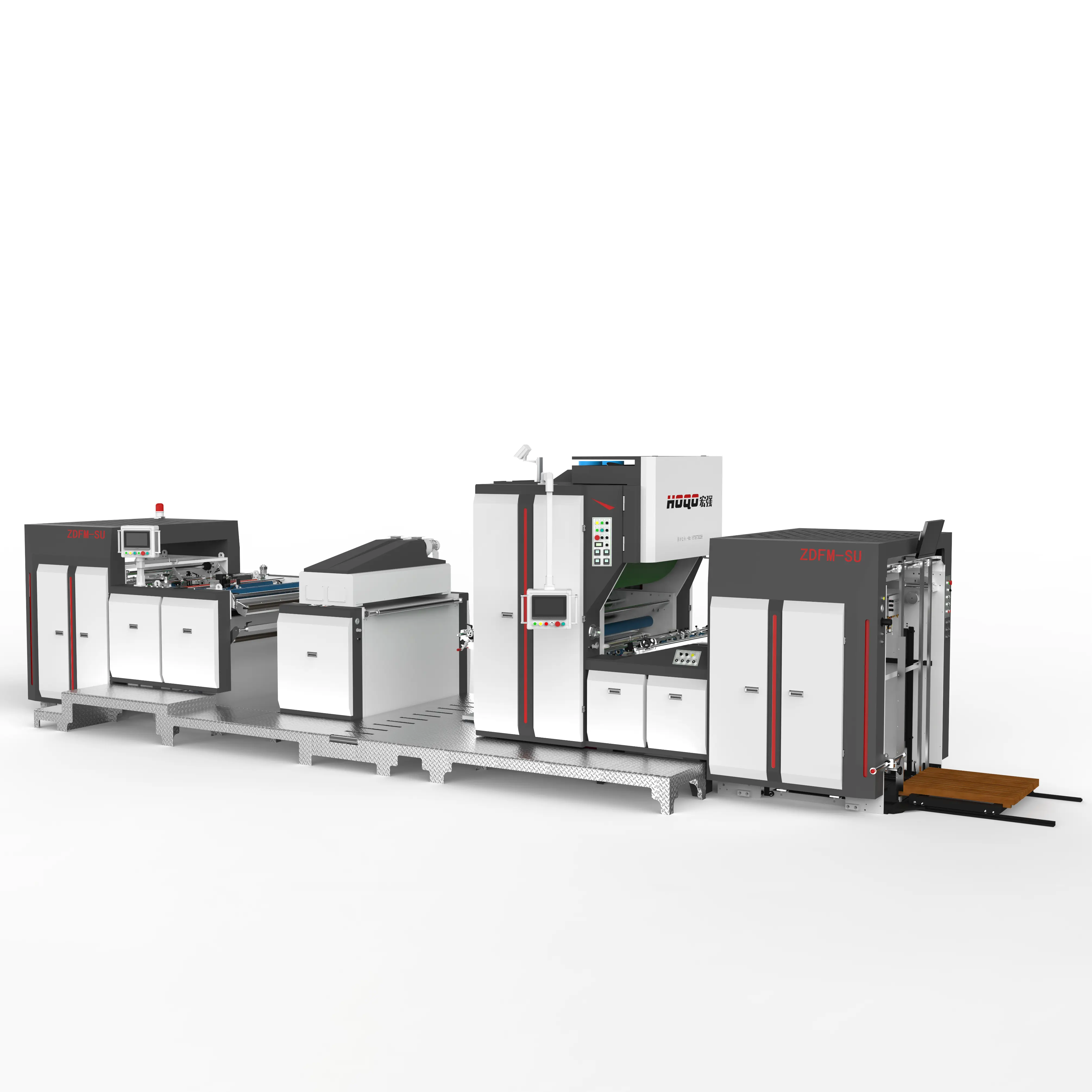 Ağıllı Servo UV Müalicəli Laminasiya Maşını